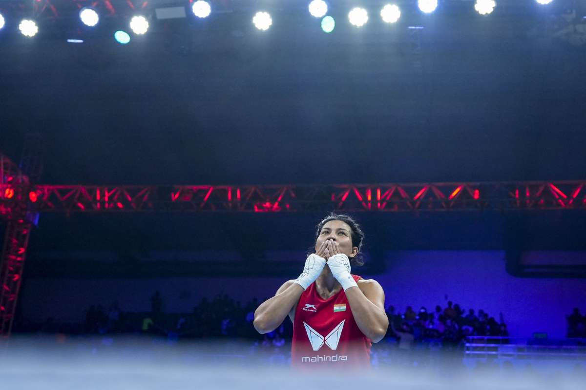 Olympic medalist Lovlina Borgohain bags gold at World Boxing Championship | निकहत के बाद लवलीना ने भी जड़ा गोल्डन पंच, भारत की झोली में चौथा सोना